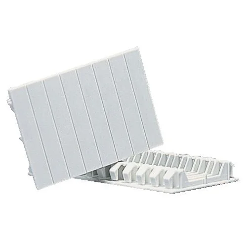 Plaquette d'obturation blanche - Long72mm image