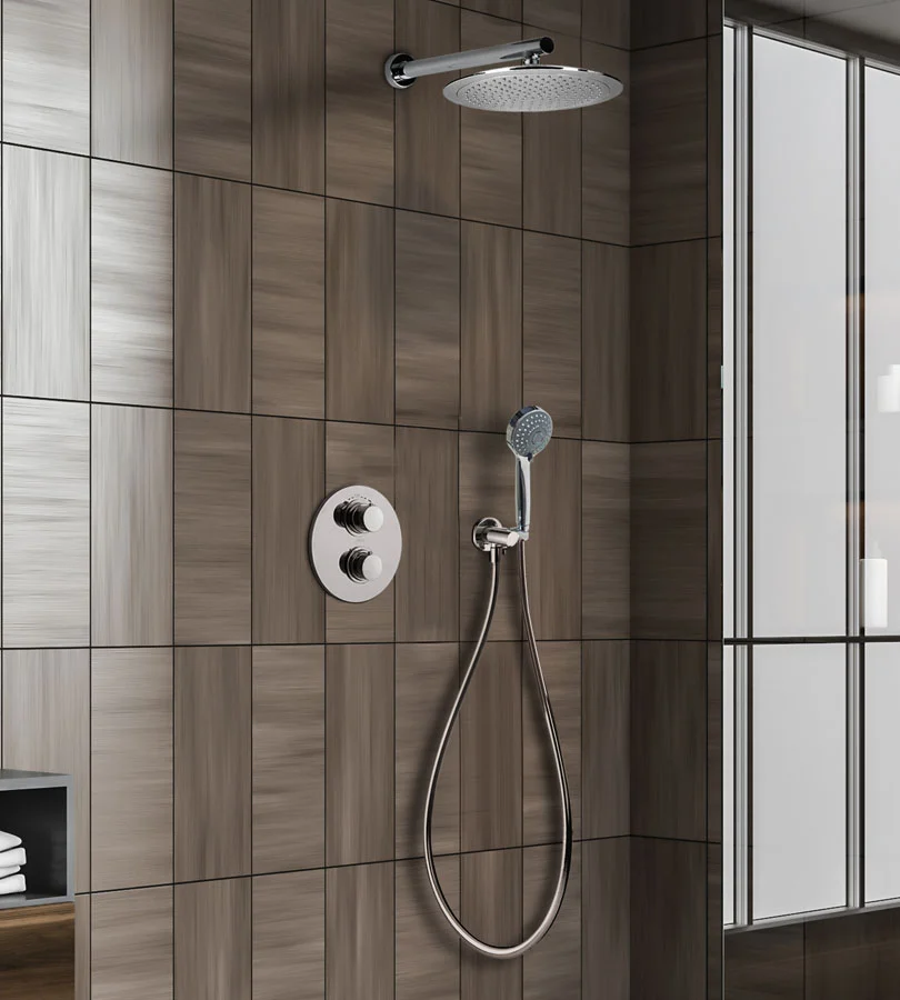 Ensemble de douche encastré rond Ruby image