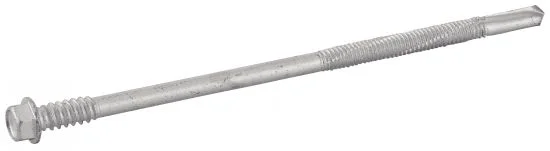 Vis autoperceuses tête hexagonale à embase double filet - Pointe 5 - Bi-métal/A2 image