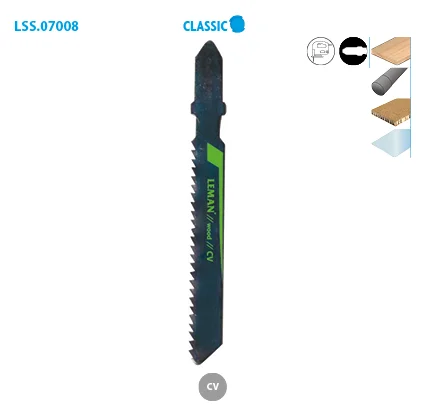 Boite de 3 lames scie sauteuse bois coupe fine Classic image