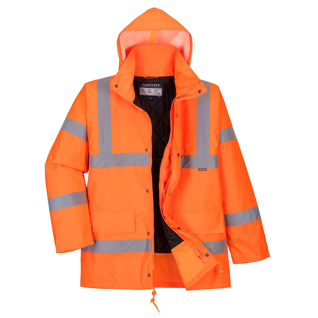 Parka Hi-Vis Respirante Orange image