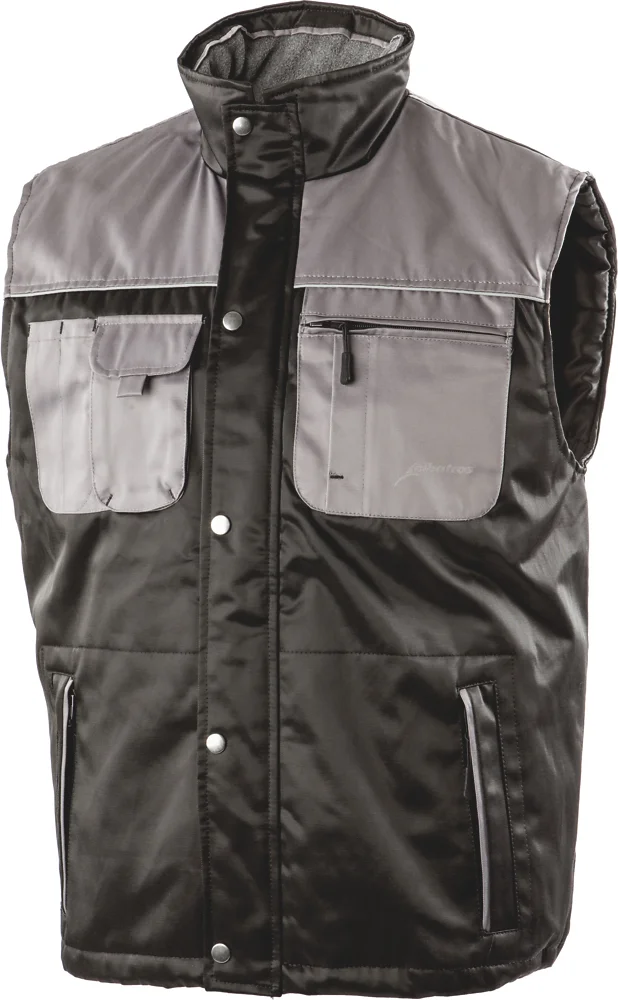 Gilet Professionnel de travail TESLA - Noir/Gris image