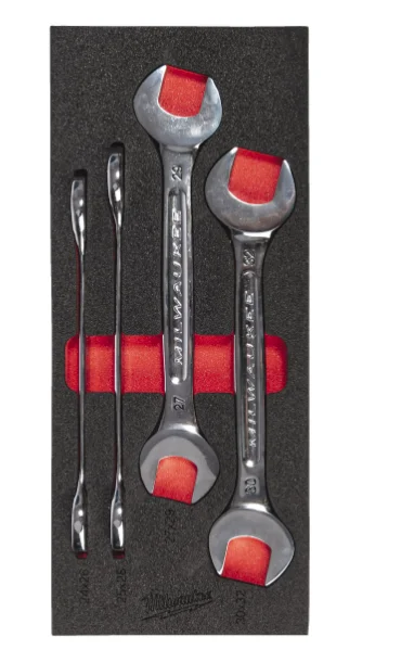 MODULE CLÉ À ŒIL PLATE DOUBLE OPEN END SPANNER FOAM INSERT SET image