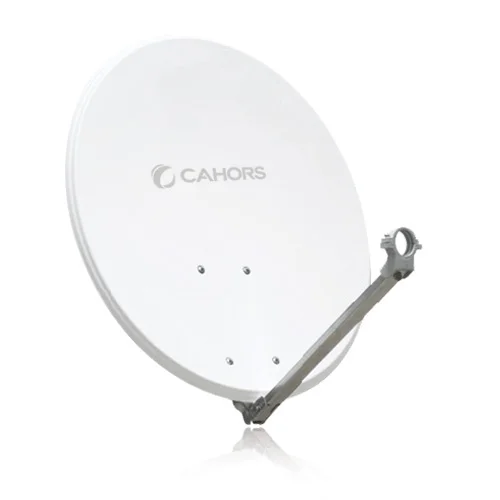 Antenne satellite acier 65cm blanc image