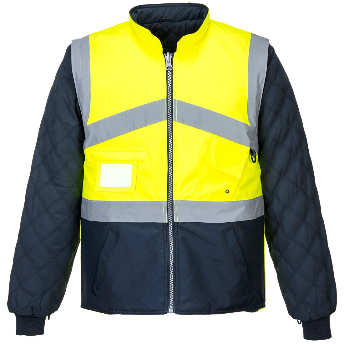Gilet Hivis Bicolore Reversible Jaune/Marine image