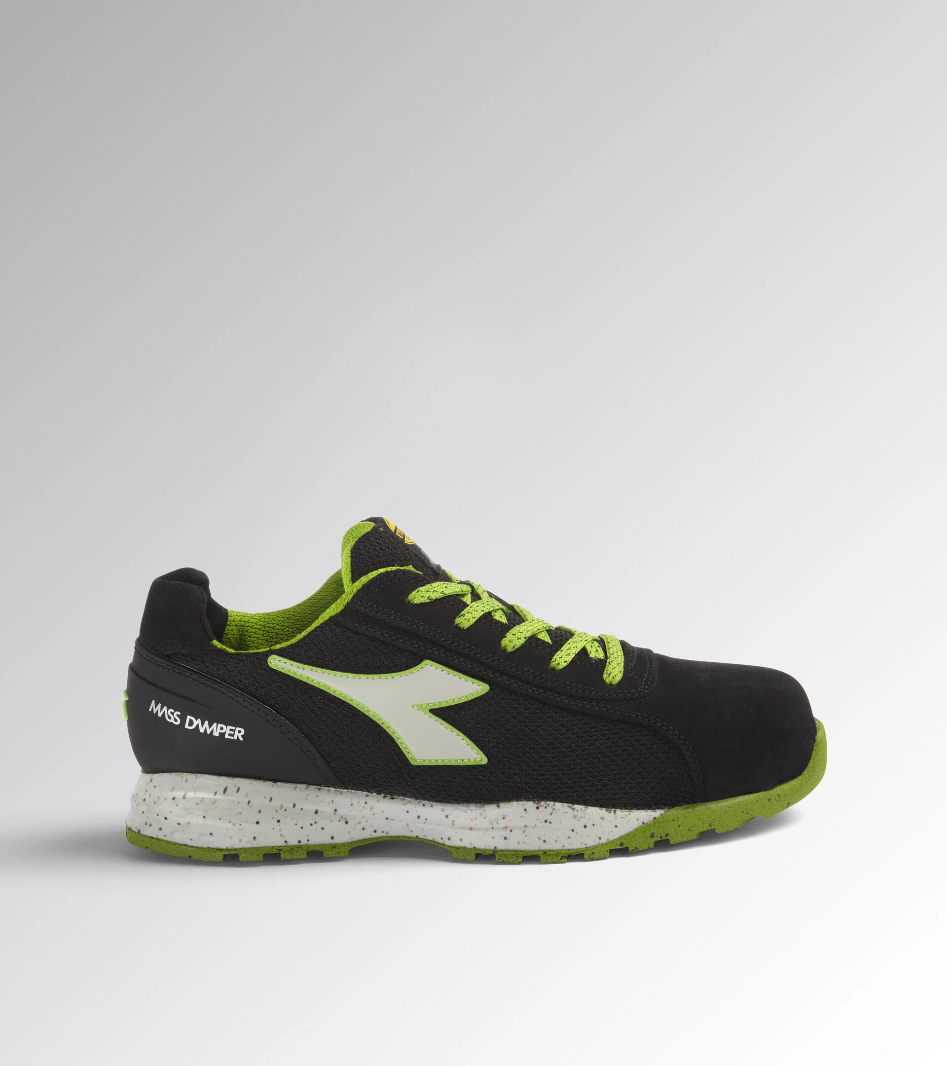 Chaussures de sécurité basses GLOVE ECO MDS S1P SRC HRO - Noir/Vert image