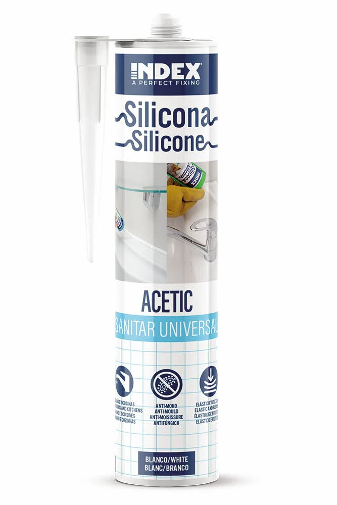 Silicone acétique SANITAR universel polyvalent aux propriétés fongicides image