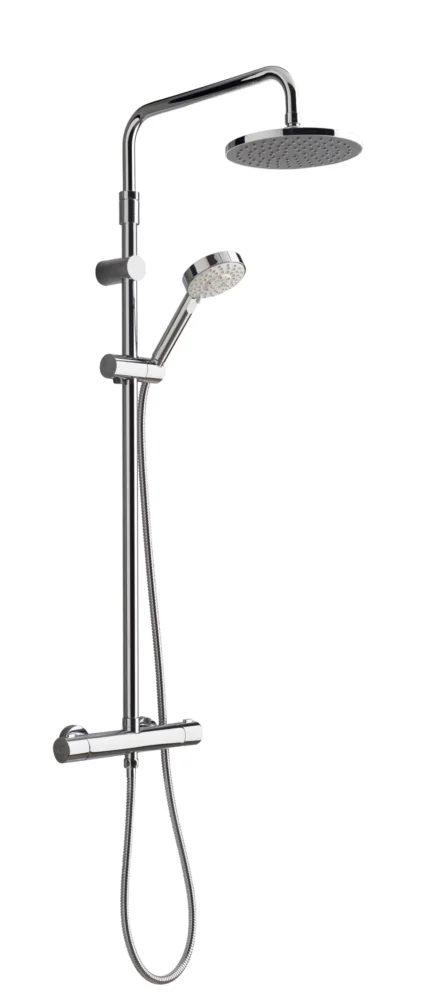 Colonne de douche thermostatique Dali - chrome image