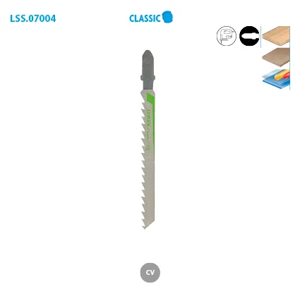 Lame scie sauteuse bois coupe fine/rapide Classic image