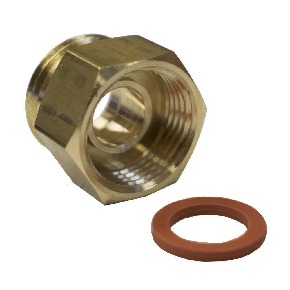 Raccord gaz butane propane 20x150 Femelle - Mâle pour bouteille image