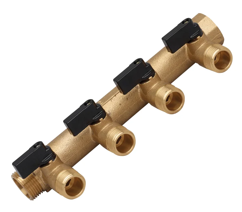 Collecteur modulaire sanitaire Male Femelle 20x27 avec vannes image