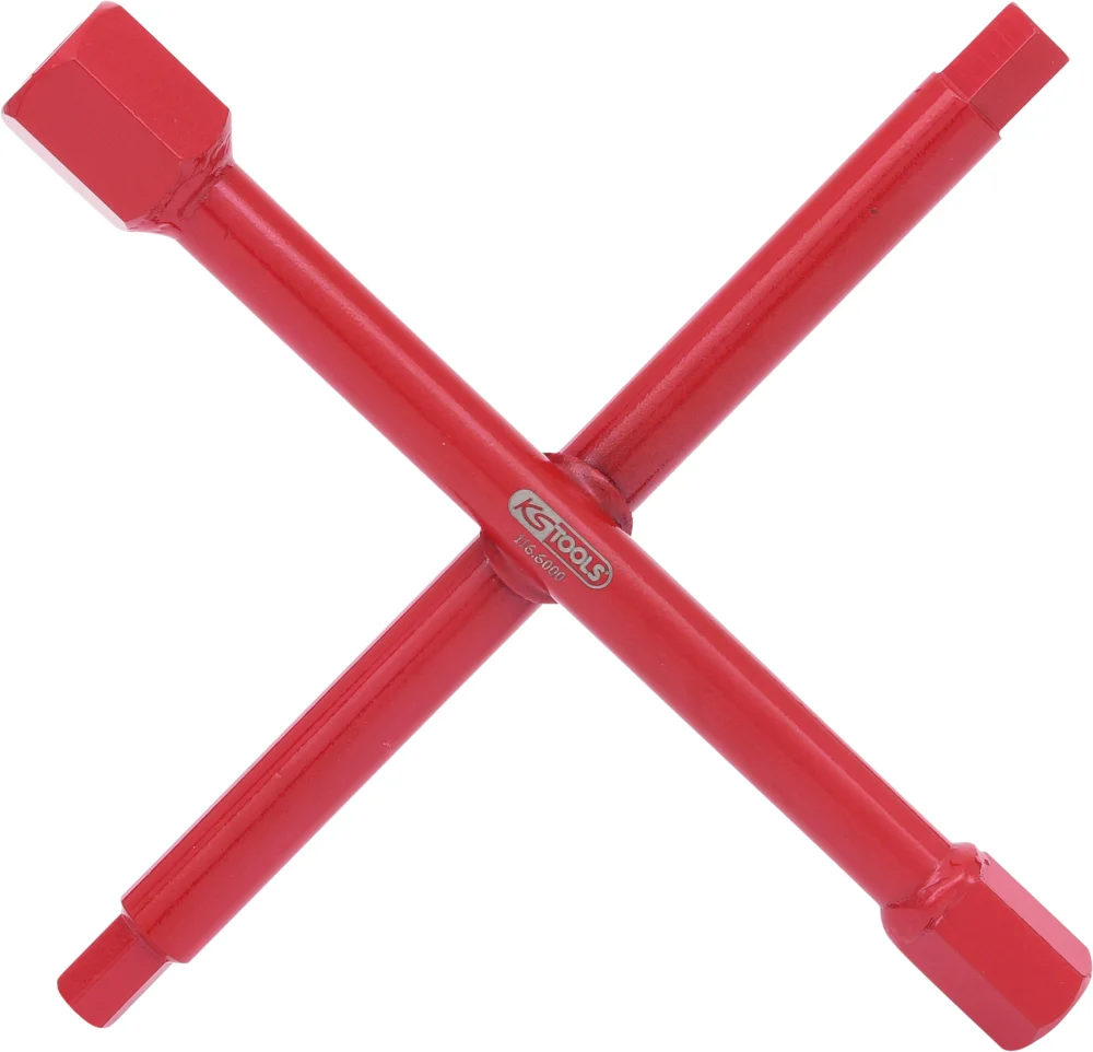 Clé sanitaire en croix, 6 pans extérieurs 10 à 22 mm, L.200 mm image