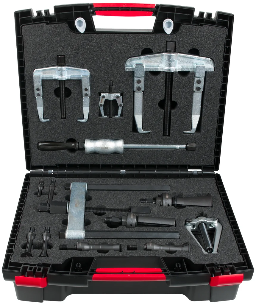 Coffret d'extracteurs prise intérieure - extérieure Ø 10 - 115 mm - 14 pcs image