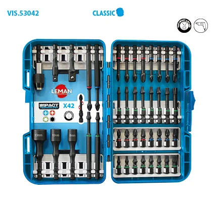 Coffret de douilles 1/4'' + embouts impact 42 pièces Classic image