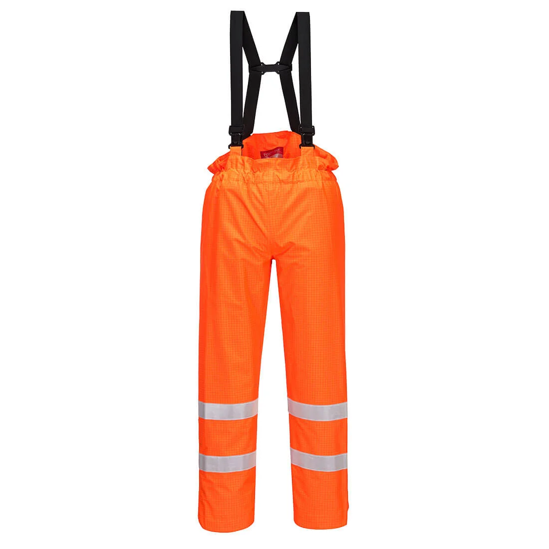 Pantalon Bizflame Rain non doublé Hi-Vis Antistatique FR Orange image