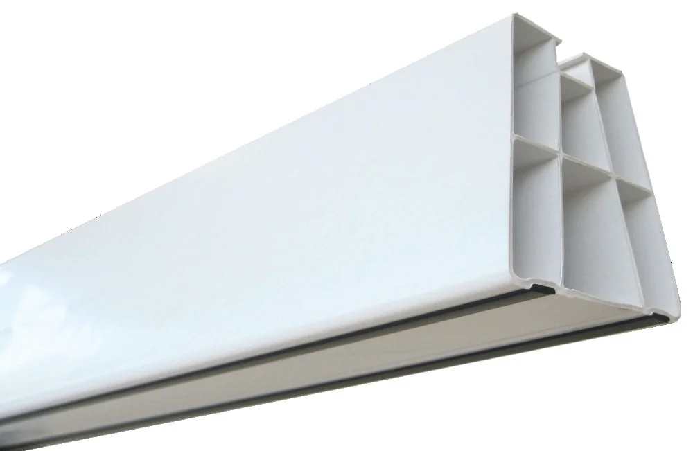 Support au sol climatisation - PVC ivoire - Paire image