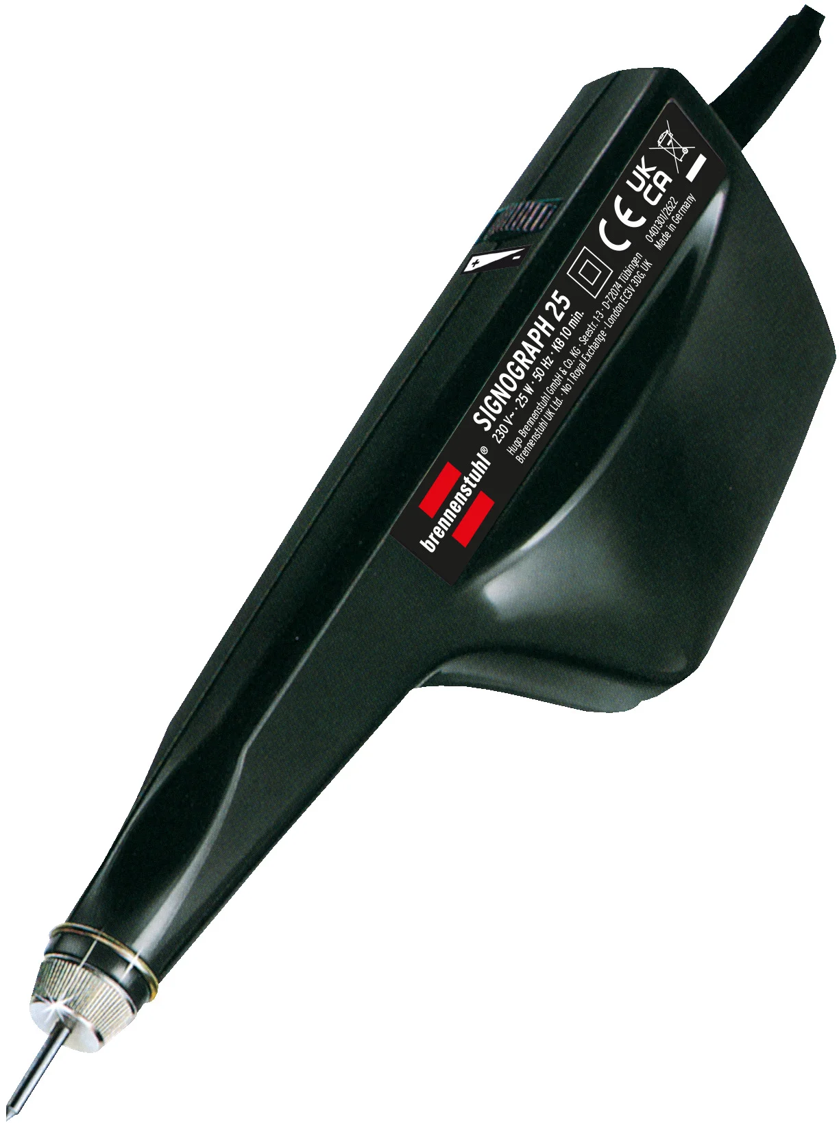 Graveur électrique Signograph 25 avec 4 pointes, 1,80m de câble H05VV-F 2x0,75 image