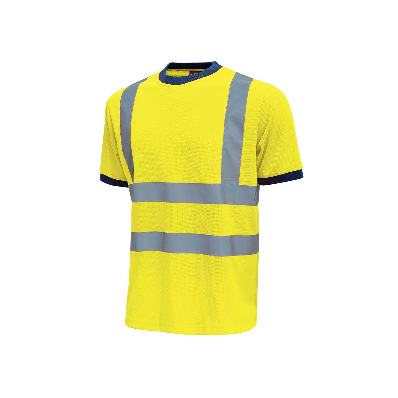 (Lot de 3) T-shirt de travail manches courtes haute visibilité GLITTER - Jaune Fluo image