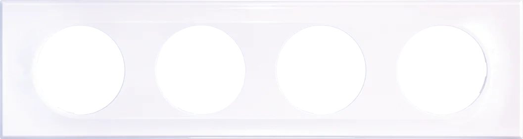 Plaque de finition - 4 Postes - Comète image