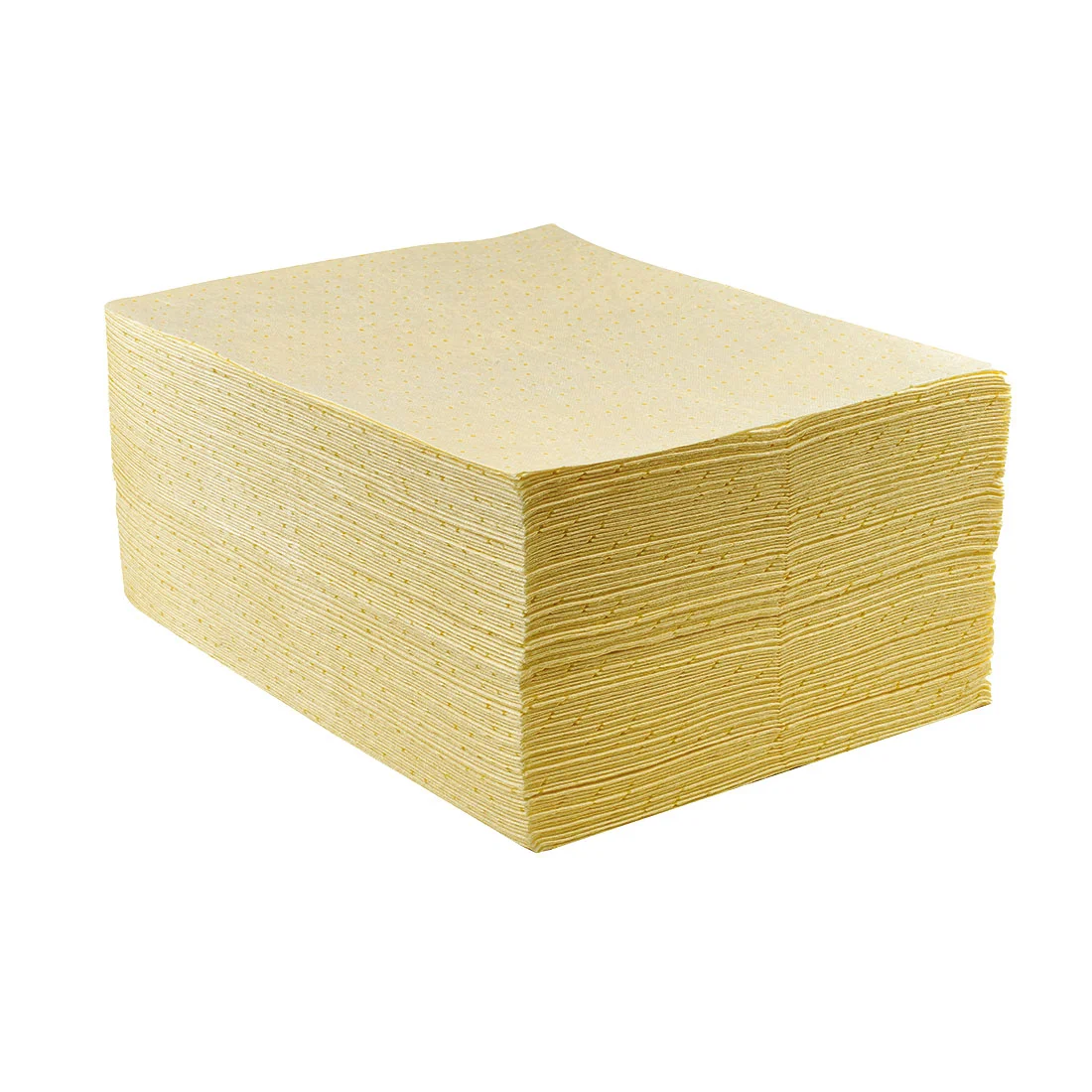 Lot de 200 Tapis absorbant chimique Jaune image