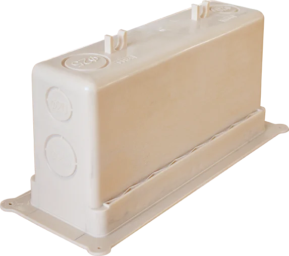 Boîte de descente cloison béton à opercules - Sans couvercle - PIOVRA image