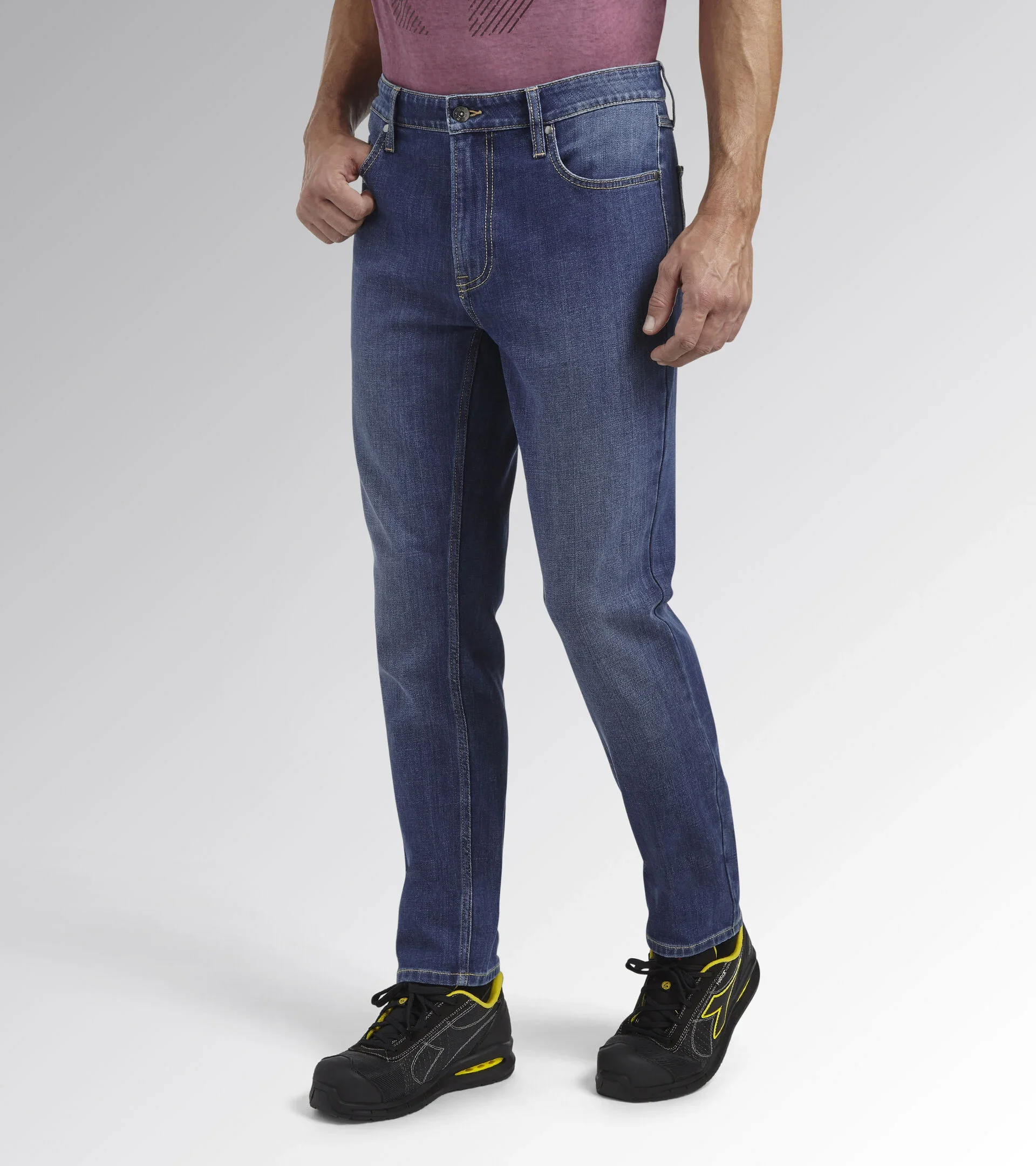 Jean de travail STONE STRETCH - Bleu Clair image