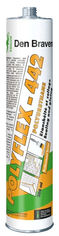 Mastic colle polyuréthane moyen module POLYFLEX 442 Cartouche 300 ml image