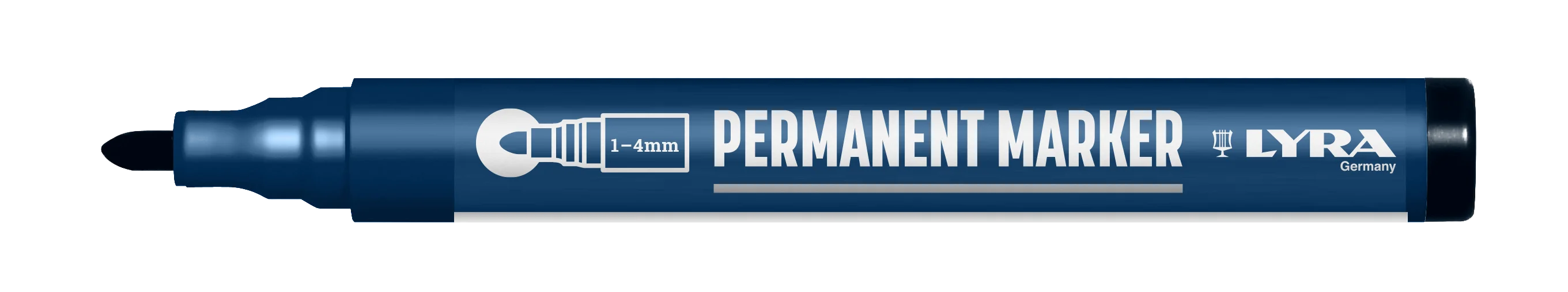 Etui de 10 marqueurs permanents pointe Ogive image