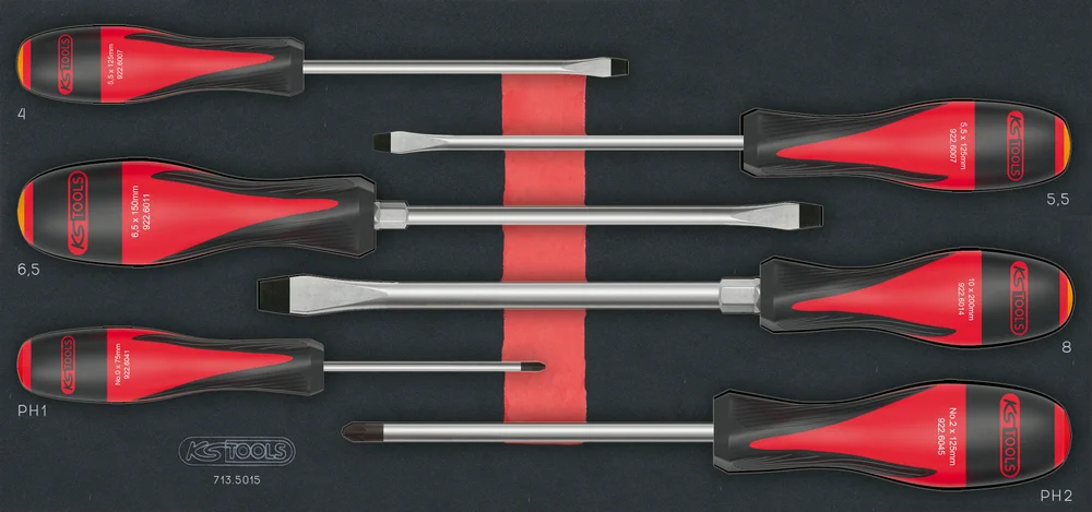 Module de tournevis ULTIMATE®  Fente - PHILLIPS®, 6 pièces image