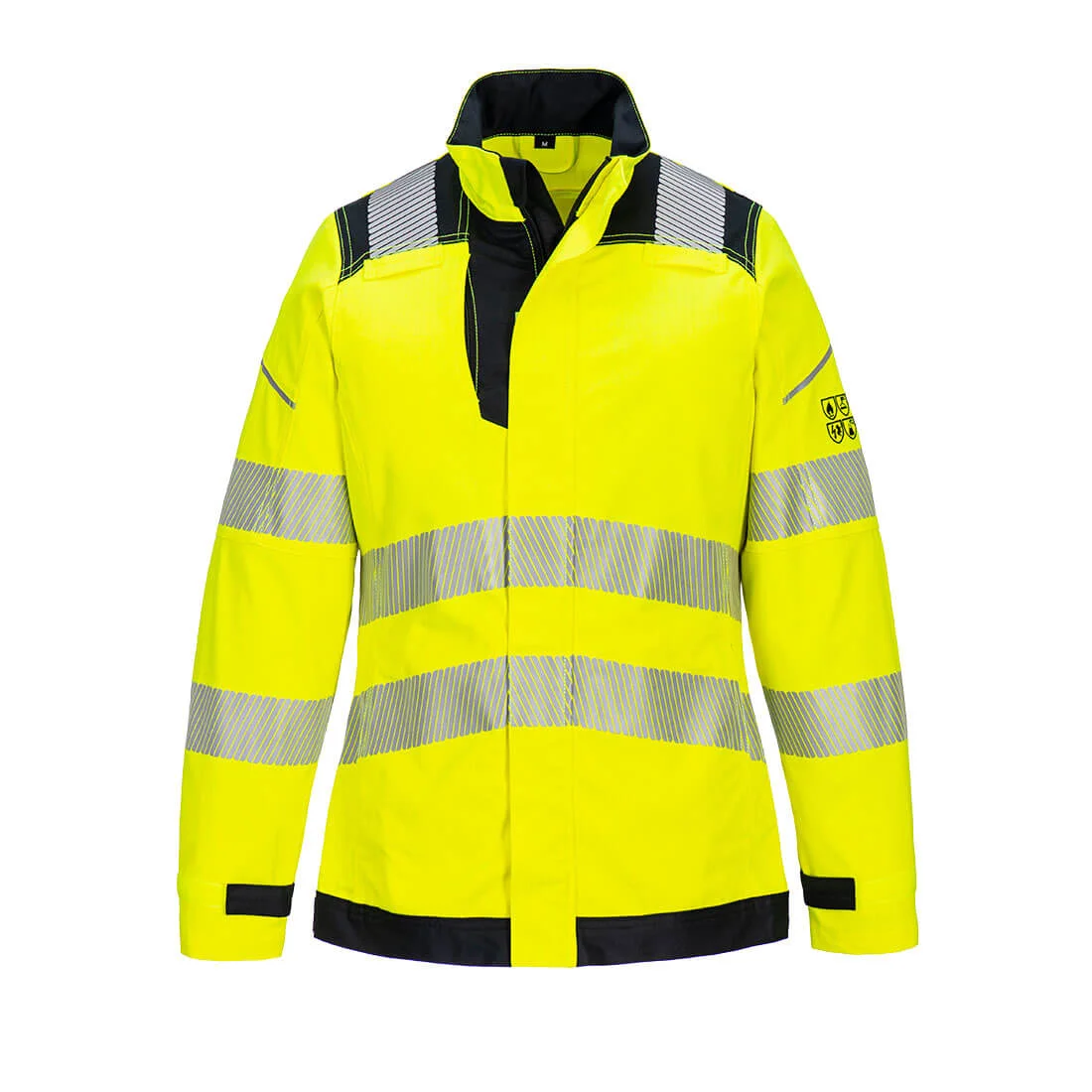 Veste de travail femme PW3 FR Hi-Vis Jaune/Noir image