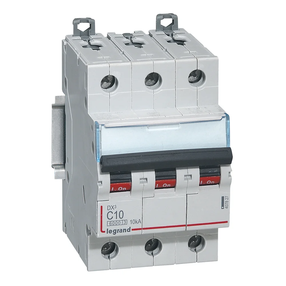 Disjoncteur DX3 6000 10KA - Tripole image