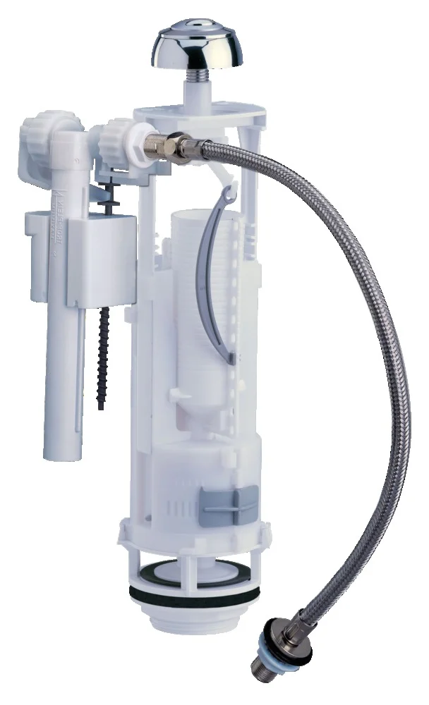 mécanisme chasse d'eau complète monobloc Ancoflow : robinet flotteur + ensemble complet mécanisme image