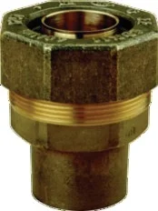 Raccord gaz naturel à souder sur cuivre image