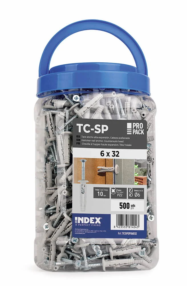 Cheville à frapper expansion haute performance avec tête fraisée image