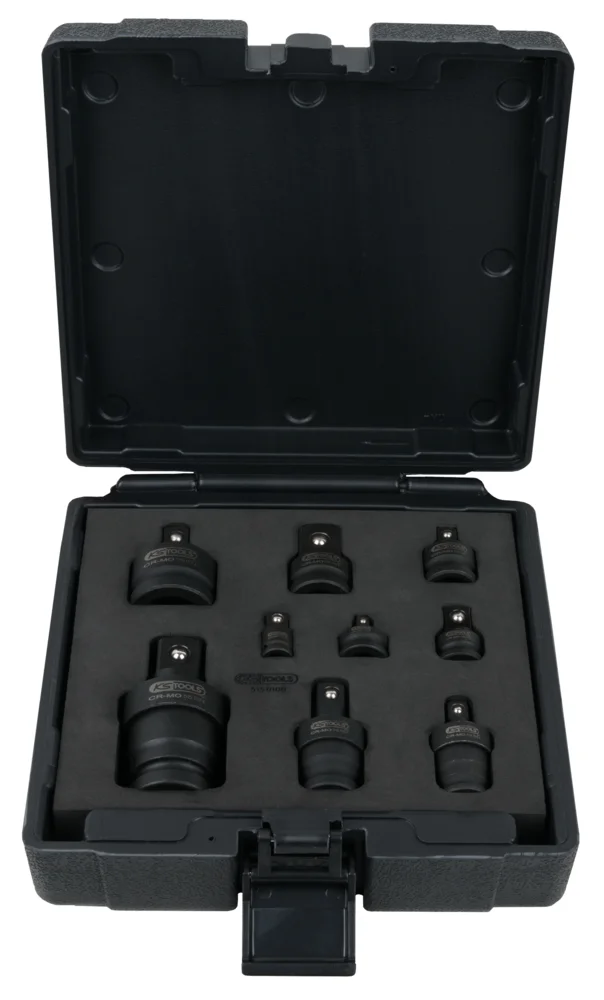 Coffret d'adaptateurs et cardans à chocs, 9 pcs image