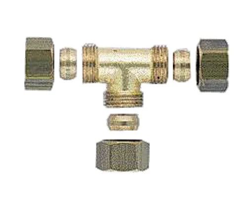 Raccord laiton bicone égal D14 image