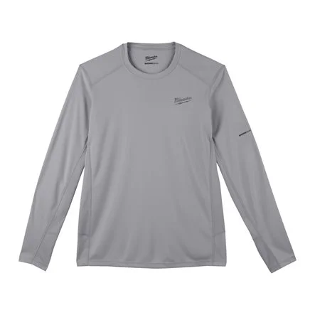 T-SHIRT RESPIRANT ÉTÉ MANCHES LONGUES GRIS WWLSG image