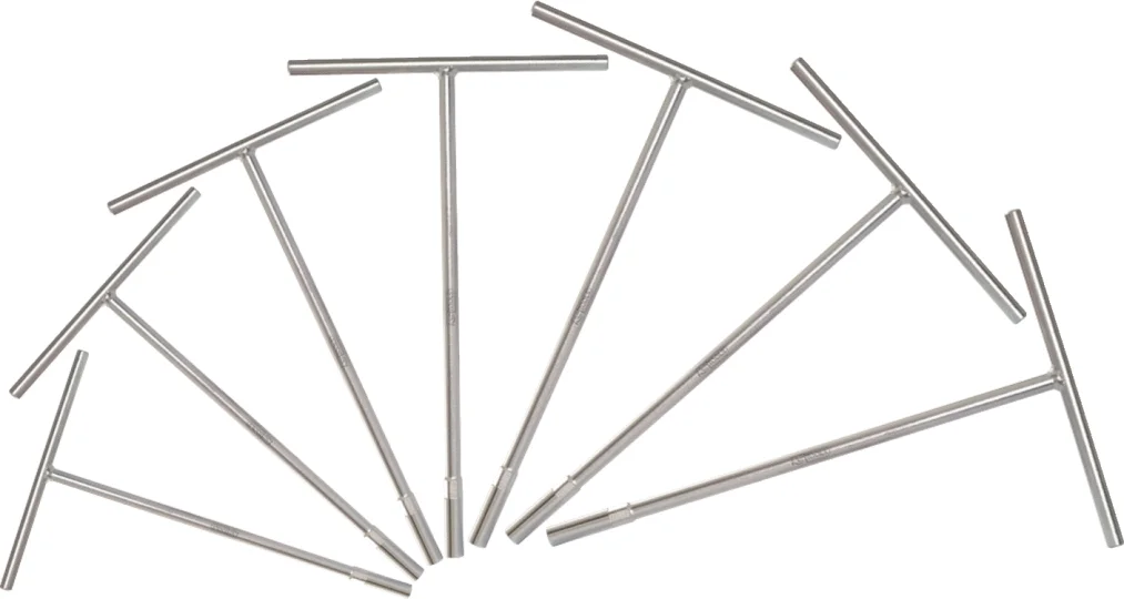 Jeu de clés à douilles à poignée en T, 7 pièces image