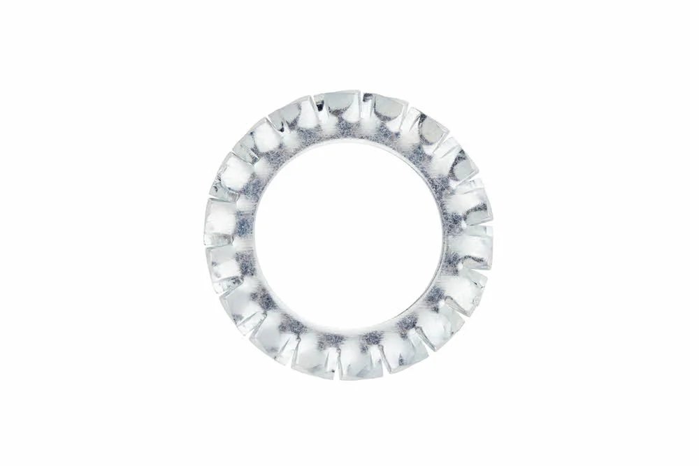 Brut rondelle éventail à denture extérieure - Zingué image