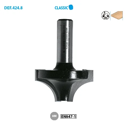 ø 17 ø Queue 8 Long. Utile 12 Nbr coupes 2 Rayon 4mm image