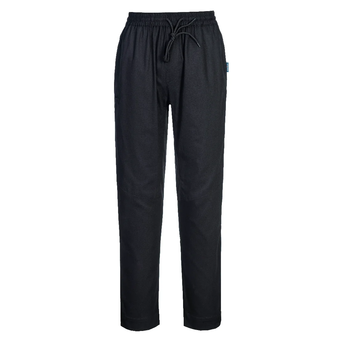 Pantalon de cuisinier de l'air en maille de coton Noir image