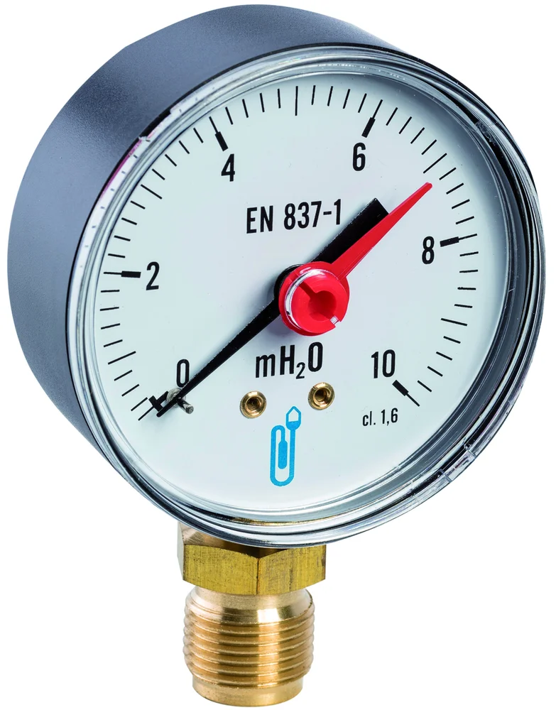 Hydromètre raccord vertical 12x17 - cadran Ø63mm image