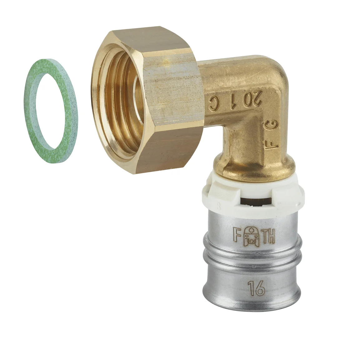 Coude écrou tournant pour système multicouches image