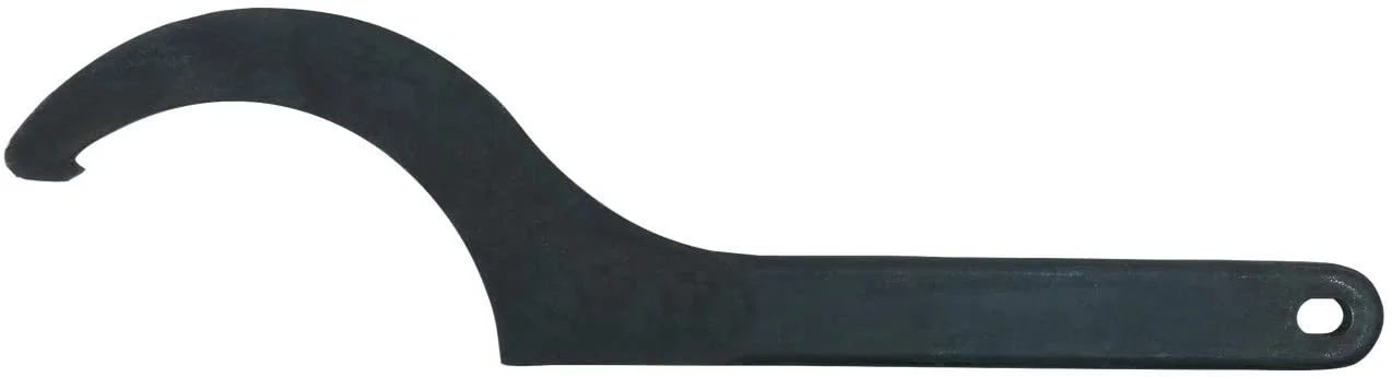 Clé à ergot brunie pour écrous à encoches latérales image