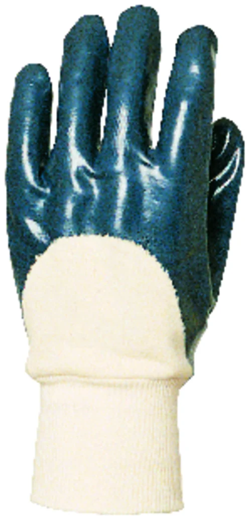 Lot de 10 paires de gants Manutention EUROSTRONG 9610 Actifresh® - double revêtement nitrile bleu - dos aéré image