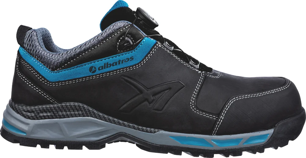 Chaussures de sécurité TOFANE BLACK QL LOW S3 ESD HRO SRC - noir/bleu image