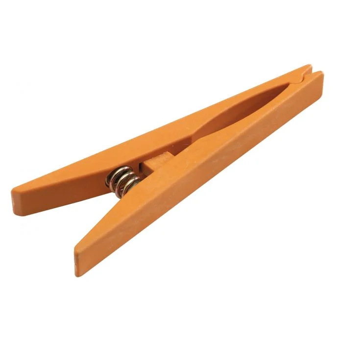 Pince de fixation plastique à ressort isolée 1000V, 165 x 18 mm image