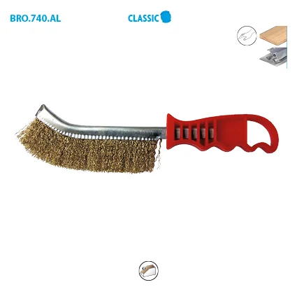 Boite de 15 brosses fil acier laitonné Classic image