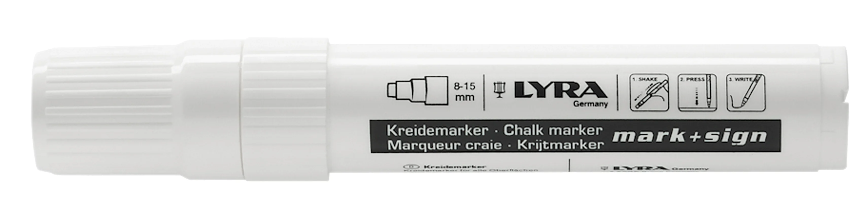 Marqueur craie liquide - blanc image