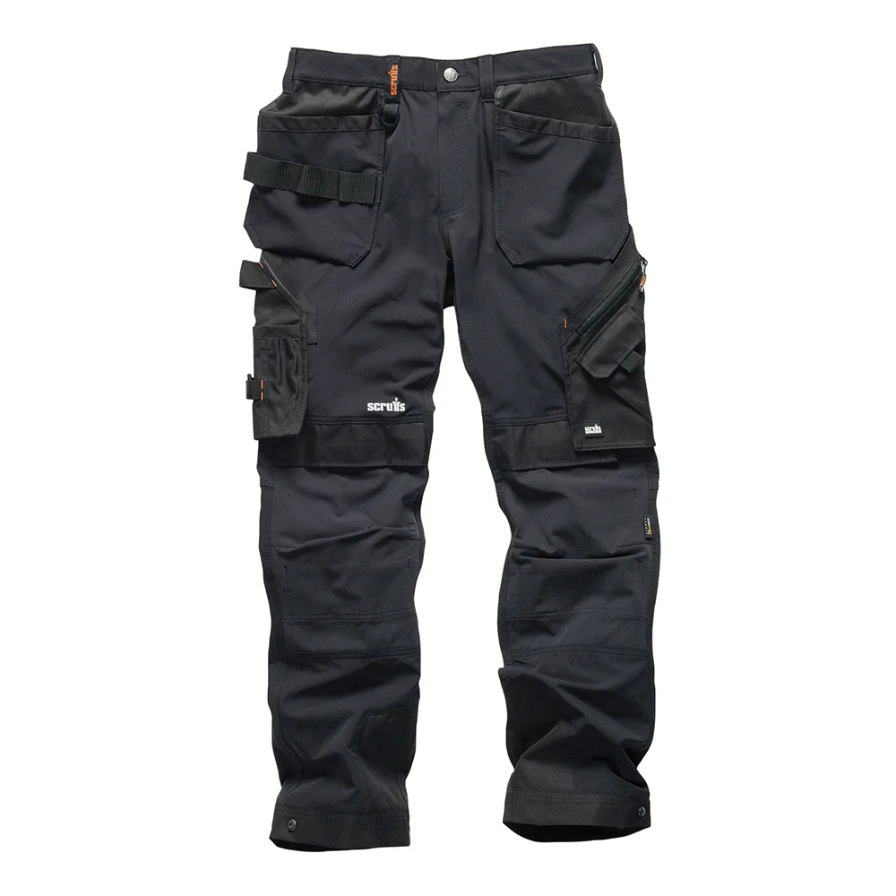 Pantalon de travail Pro Flex Plus noir avec poches-étuis image